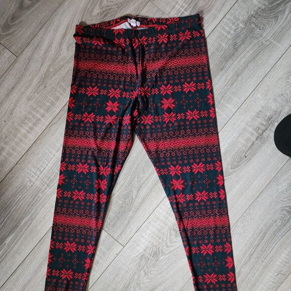 Soft & Stretchy holiday colored leggings - Picture 1 of 3